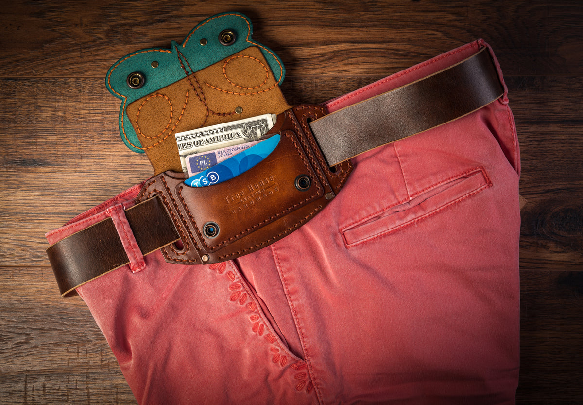 Leather Wallet Pattern Bundle – Belt Wallet & Coin Purse PD