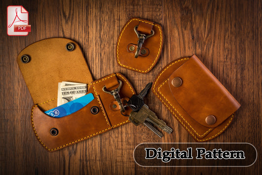 Belt wallets bundle leather pattern PDF