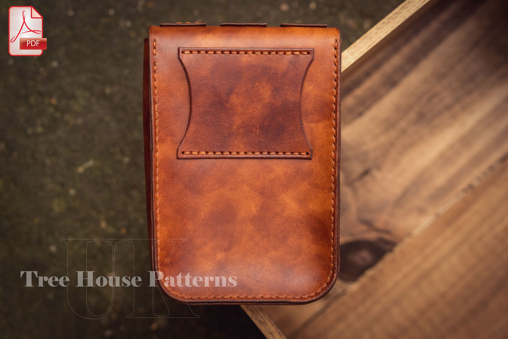Medieval Belt Bag Leather Pattern: Beginner-Friendly Waist Bag (PDF)