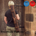 Leather Pool Cue Case Pattern: PDF & DXF Digital Download