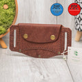 Leather Belt Wallet Pattern: Card Holder Template (DXF & PDF)
