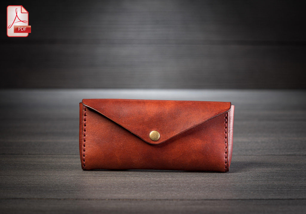 Leather Dart Case Pattern PDF: Belt Bag with Loop