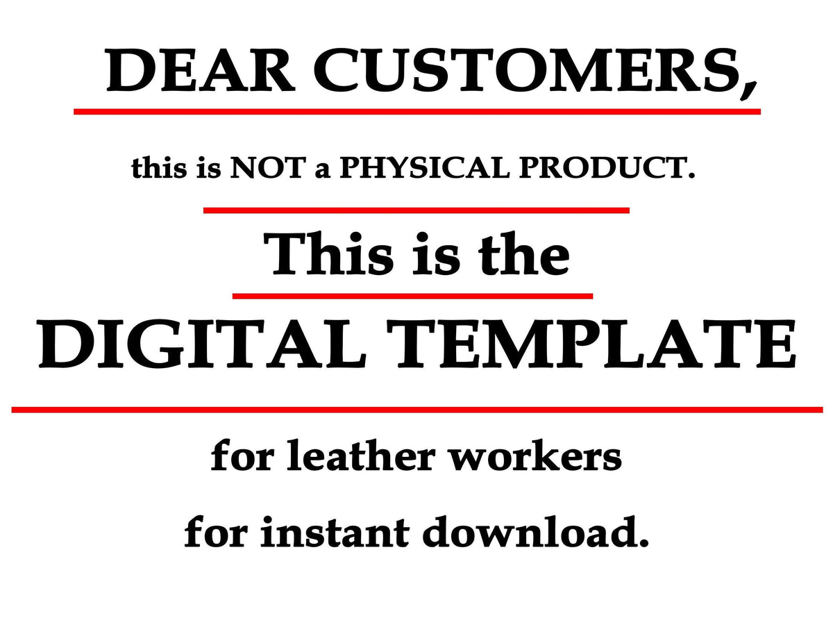 Leather Tote Bag Pattern, 3 Sizes, Shoulder Bag (PDF Pattern)