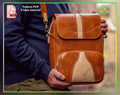 Large Shoulder Bag Leather Pattern PDF – Men Crossbody DIY Template