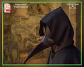 Plague Doctor Mask Pattern PDF, Leather Steampunk Mask