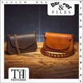 Leather Evening Purse Pattern: Shoulder Bag PDF, DXF