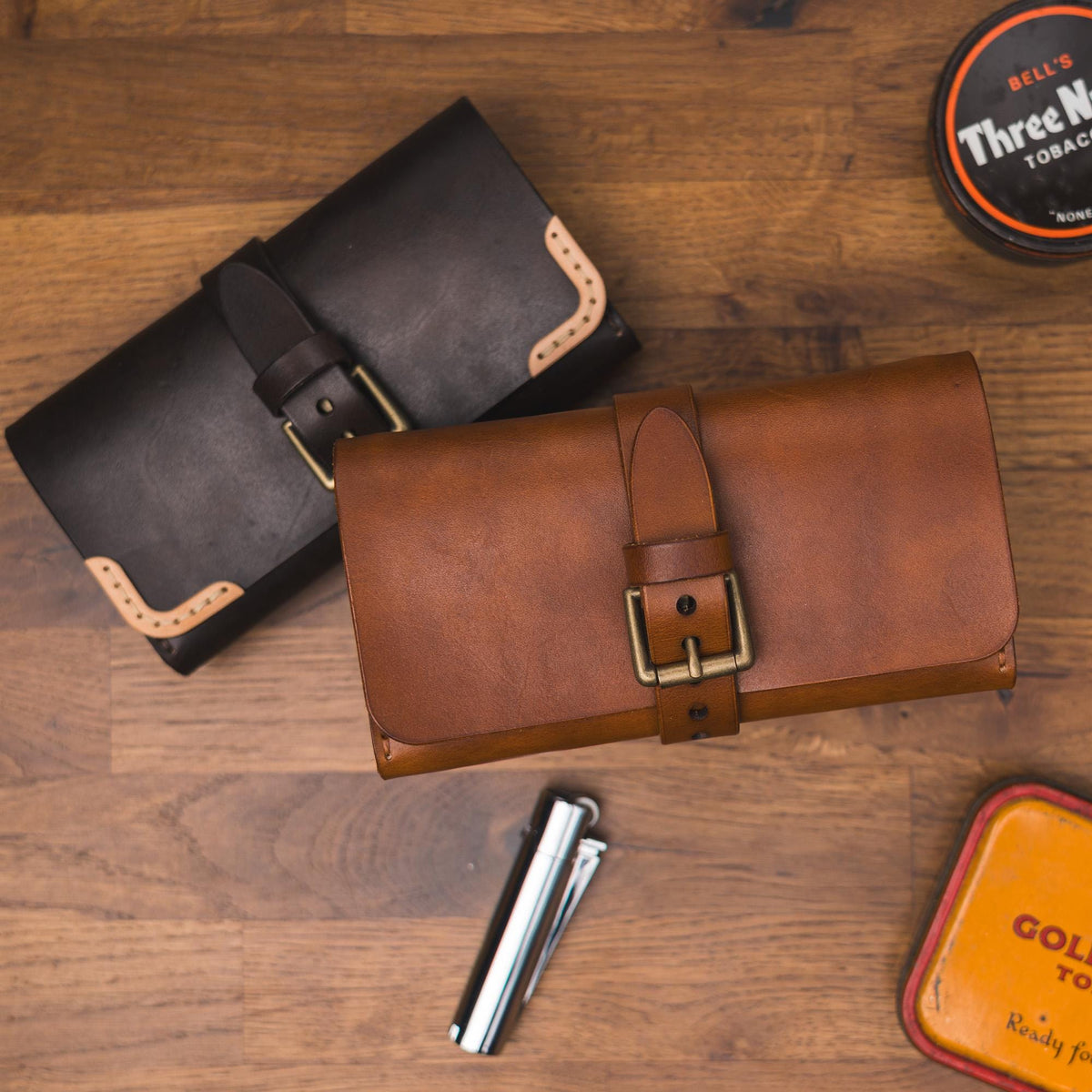 Leather Tobacco Pouch Pattern , Rolling Case SVG DXF Pattern (Digital Download)