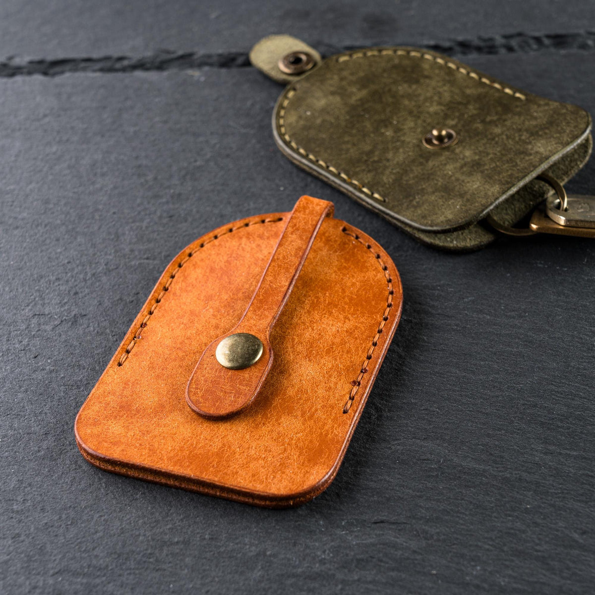 Leather key holder pattern PDF, key case template, DIY key wallet, dxf svg files