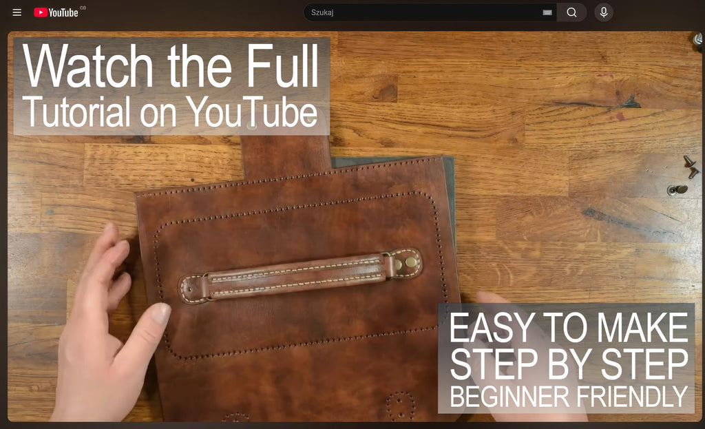 Leather Camera Bag Pattern PDF, DSLR Camera Case Template, Vintage Photo Bag DIY