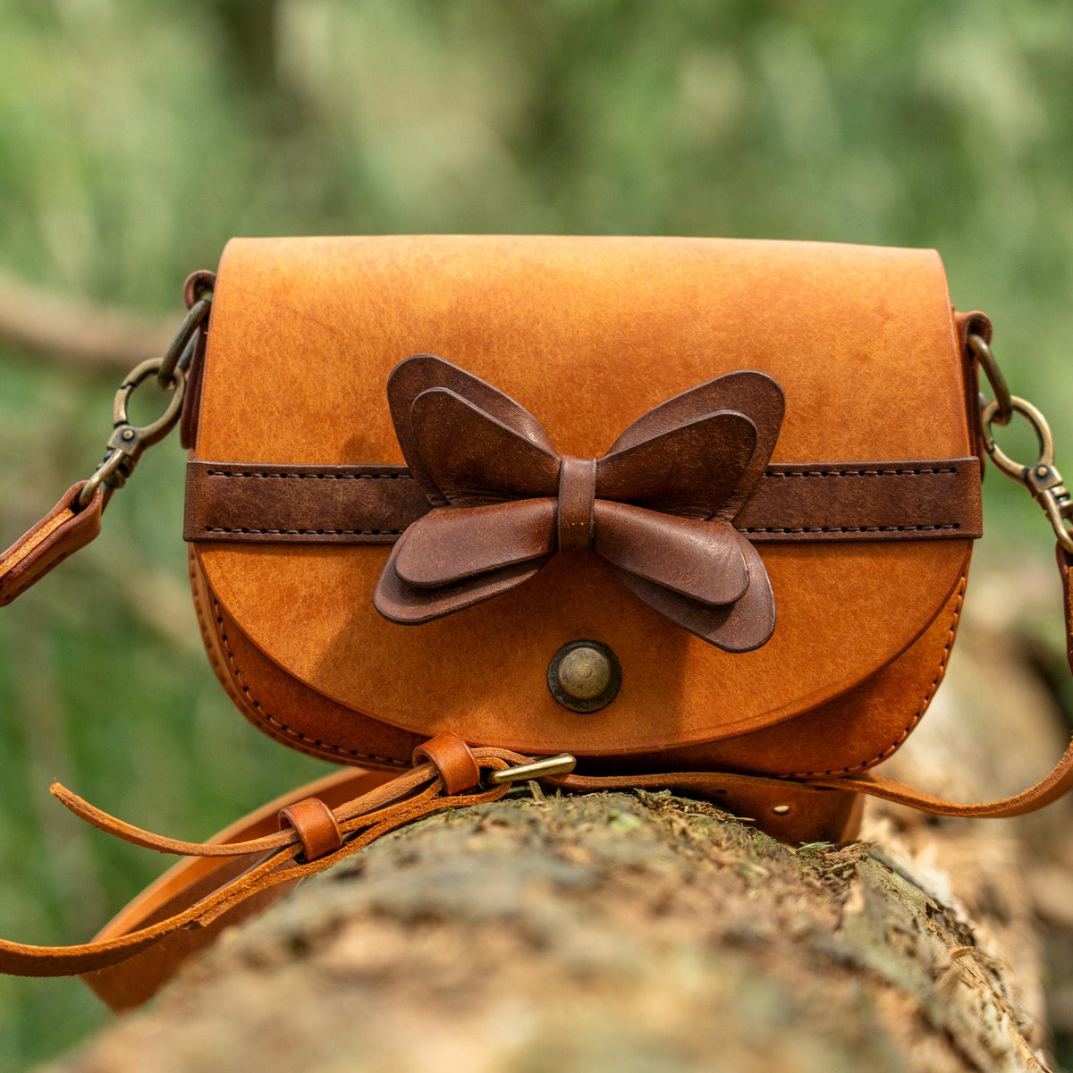 Leather Bag Pattern PDF, Crossbody Bag Template, SVG DXF
