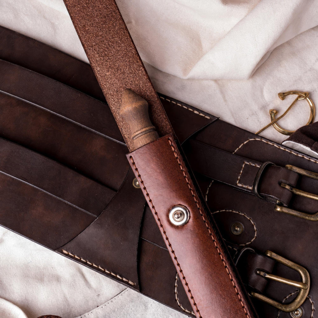 Leather Wand Holder Pattern, PDF DXF SVG Template