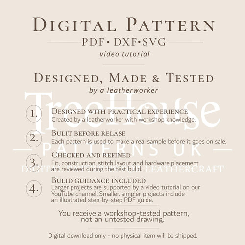 Coffin Bag Pattern PDF, Gothic Crossbody Bag Template