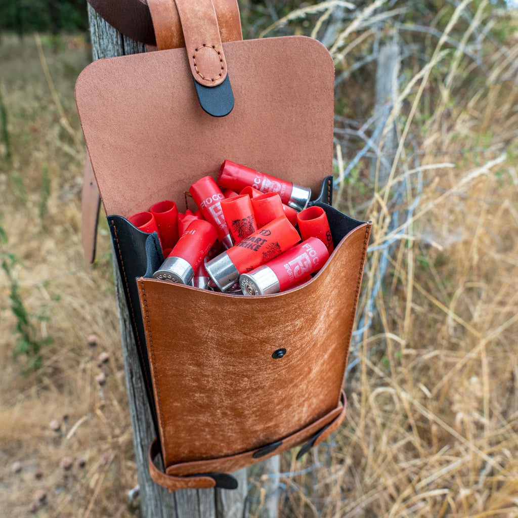 Shell Bag Pattern PDF, Trap Shooting Pouch, Shotgun Shell Bag DXF SVG