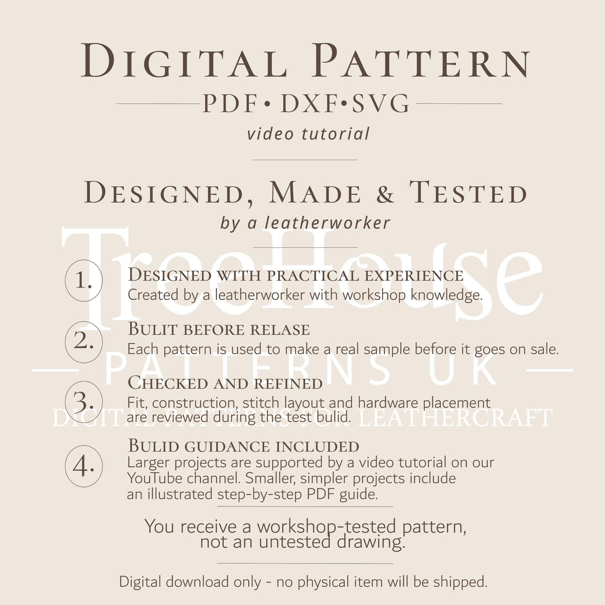 Crossbody Bag Pattern PDF, Leather Shoulder Bag Pattern DXF