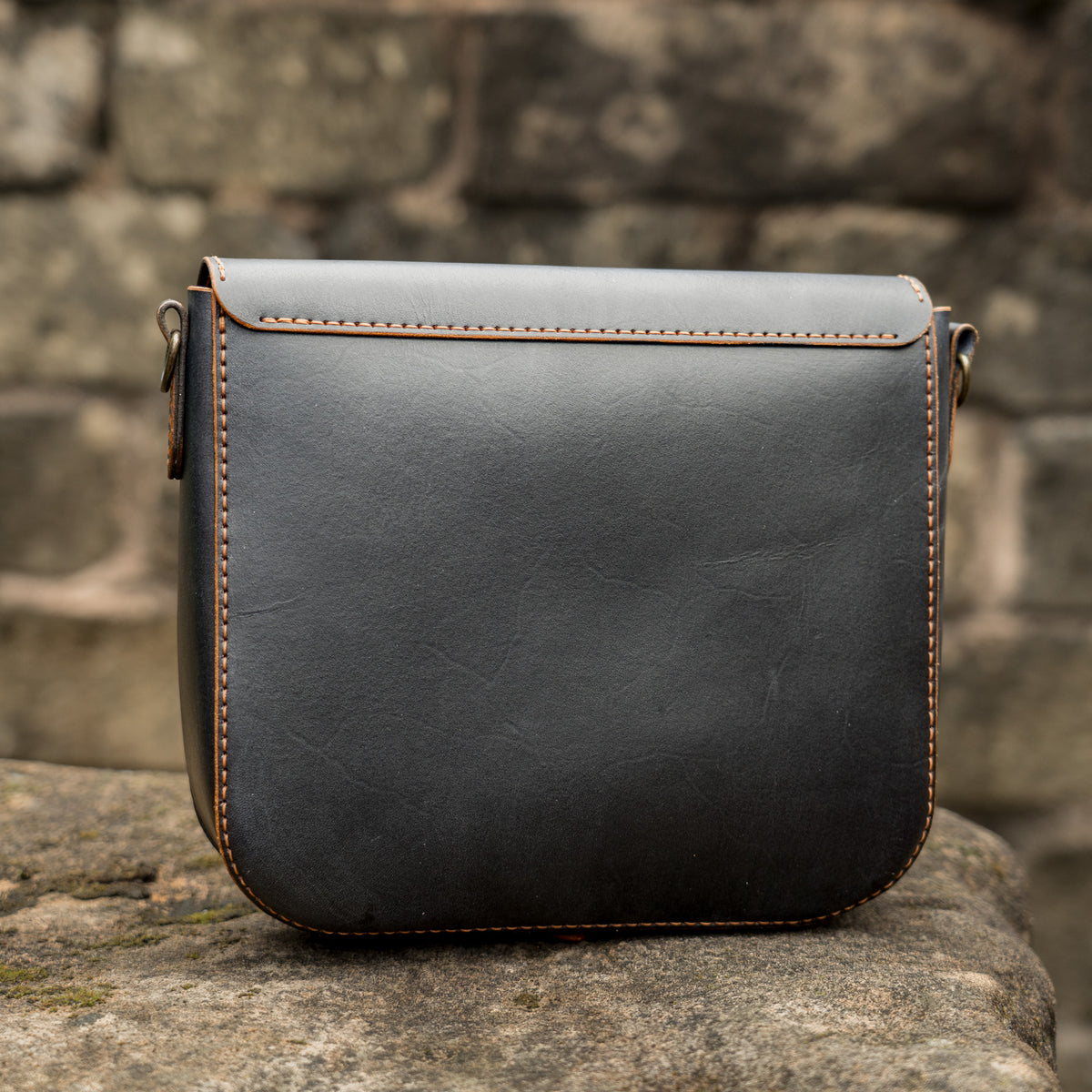 Leather Crossbody Bag Pattern – Raven PDF, DXF & SVG