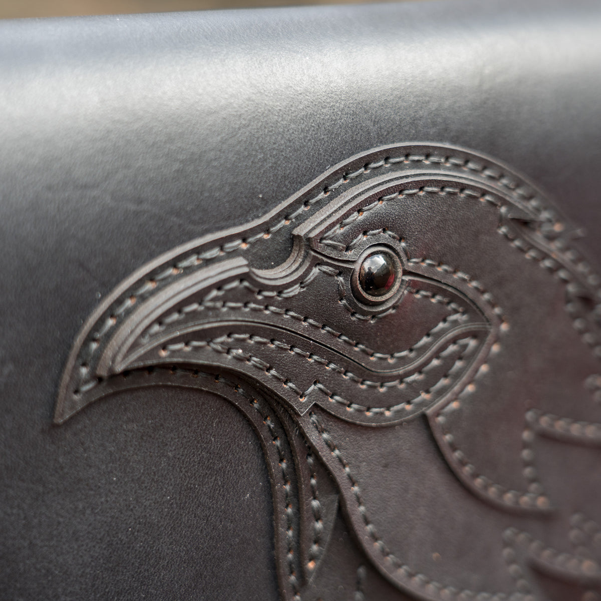 Leather Crossbody Bag Pattern – Raven PDF, DXF & SVG